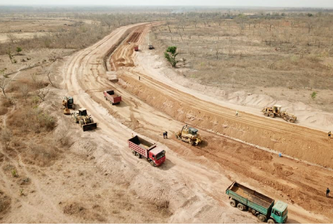 Canal construction project